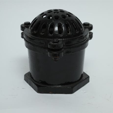 CAST IRON FOOT VALVE THREDED 6"