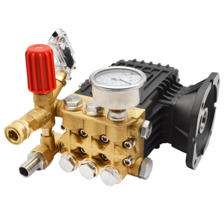 ME64 1808  HIGH PRESSURE PLUNGER PUMP 2880RPM FOR MOTOR -SHAFT SIZE : 28MM